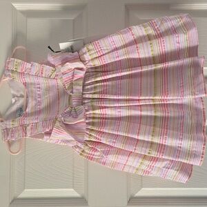 NWT!! Pippa & Julie Multicolor Striped Dress 2T